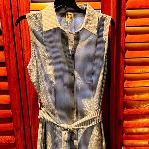 Anne Klein Summer/Spring a-line linen dress